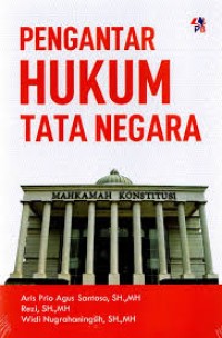 Image of Pengantar Hukum tata Negara