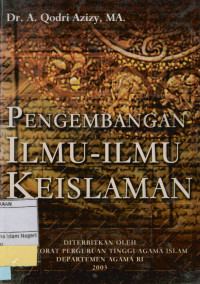 Image of Pengembangan Ilmu-Ilmu Keislaman