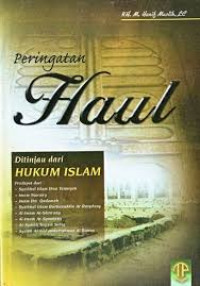 Image of Peringatan Haul : Ditinjau dari hukum Islam