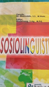 Image of Sosiolinguistik