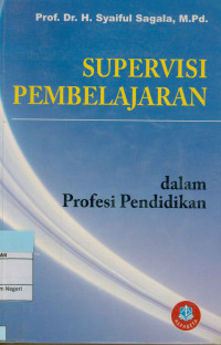 Image of Supervisi pembelajaran ; dalam prosesi pendidikan