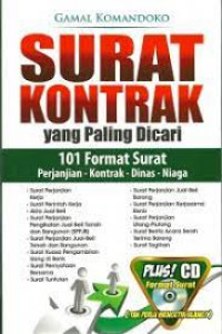 Image of Surat Kontrak Yang paling dicari ; 101 format surat