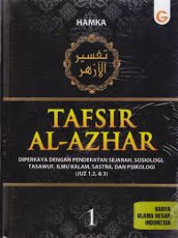 Image of Tafsir Al-Azhar Buku 1 ( Juz 1,2, & 3)