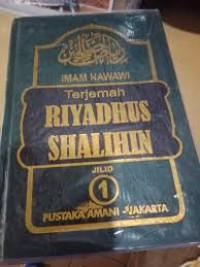 Image of Terjemah Riyadhus Shalihin Jilid 1
