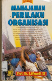 Image of Manajemen Perilaku Organisasi