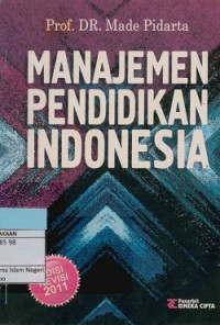 Image of Manajemen pendidikan indonesia Edisi Revisi